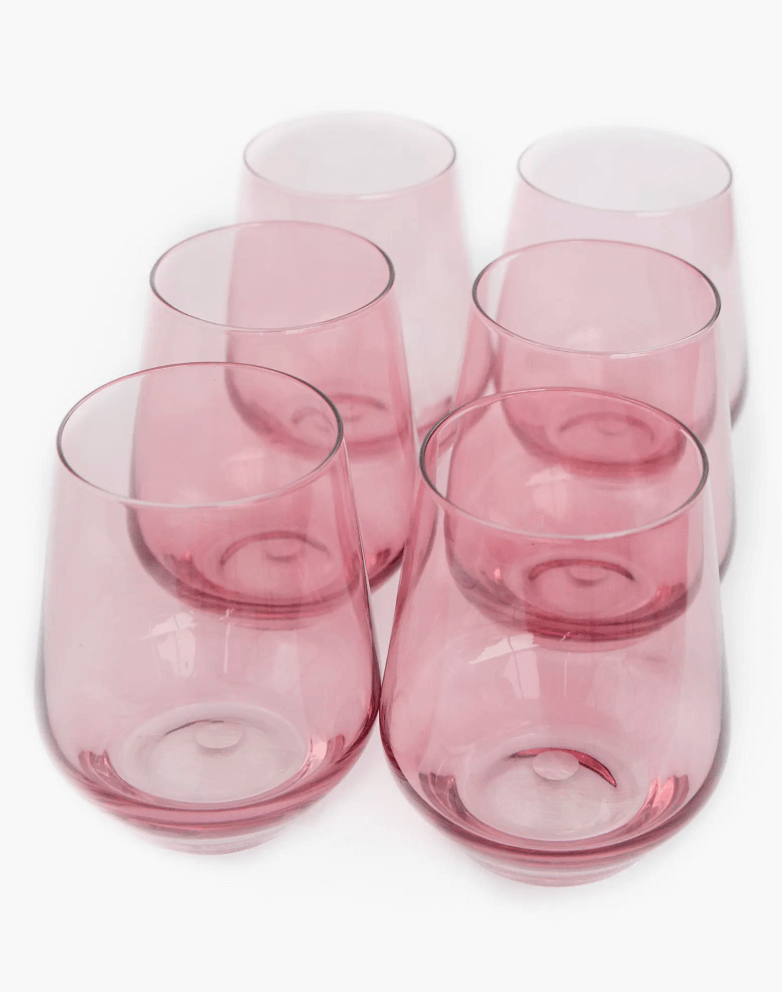 estelle stemless glassware